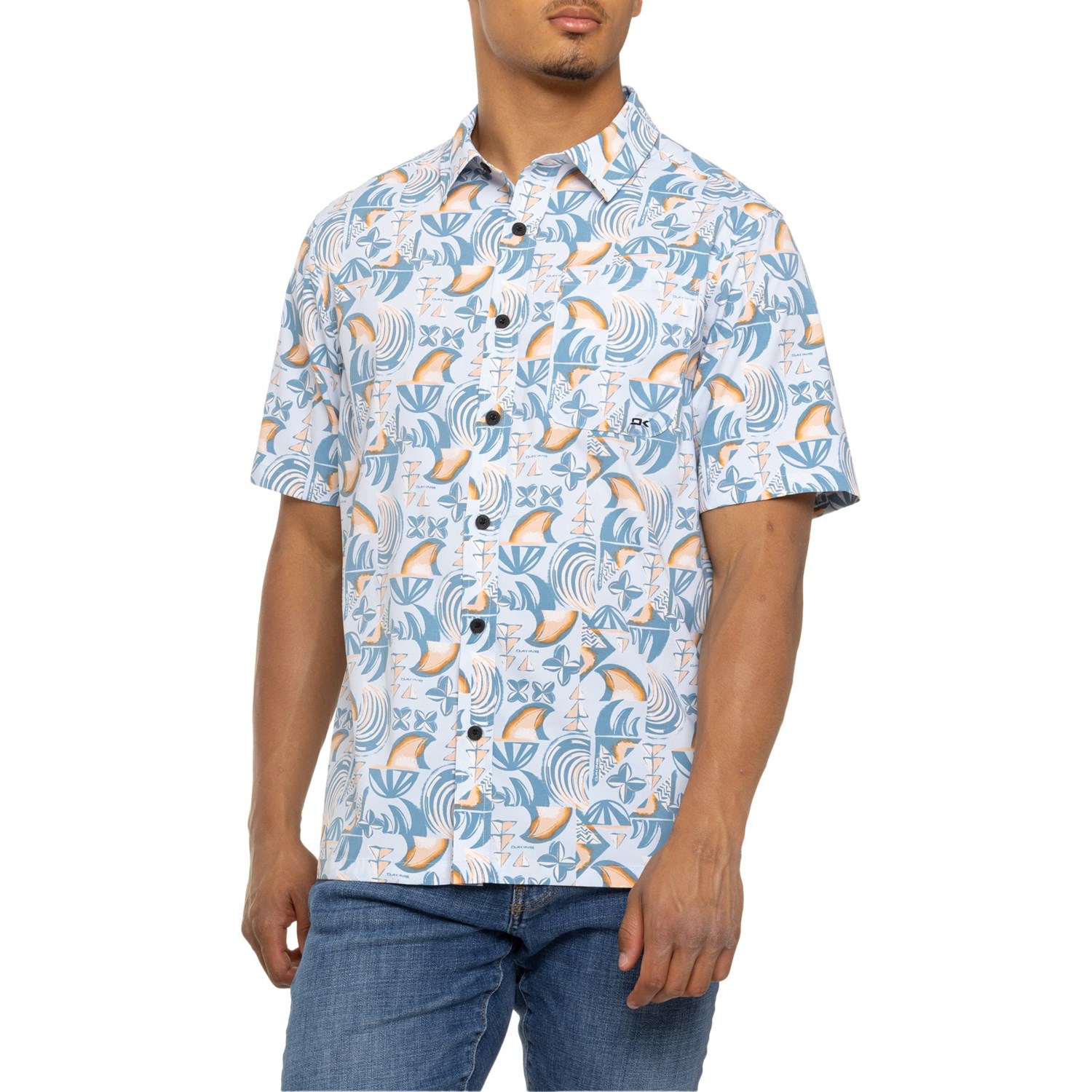 DaKine Aloha Button-Down Shirt - Short Sleeve - Save 66%