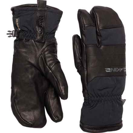 DaKine Baron Gore-Tex® PrimaLoft® Trigger Mittens - Waterproof, Insulated (For Men) in Black