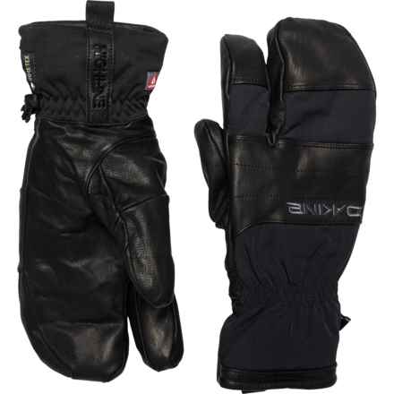 DaKine Baron Gore-Tex® PrimaLoft® Trigger Mittens - Waterproof, Insulated in Black