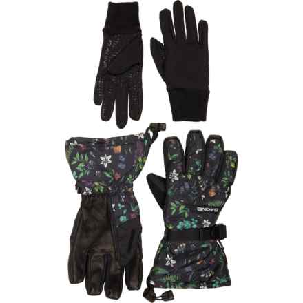 DaKine Camino Gloves - Waterproof, Insulated in Woodland Floral