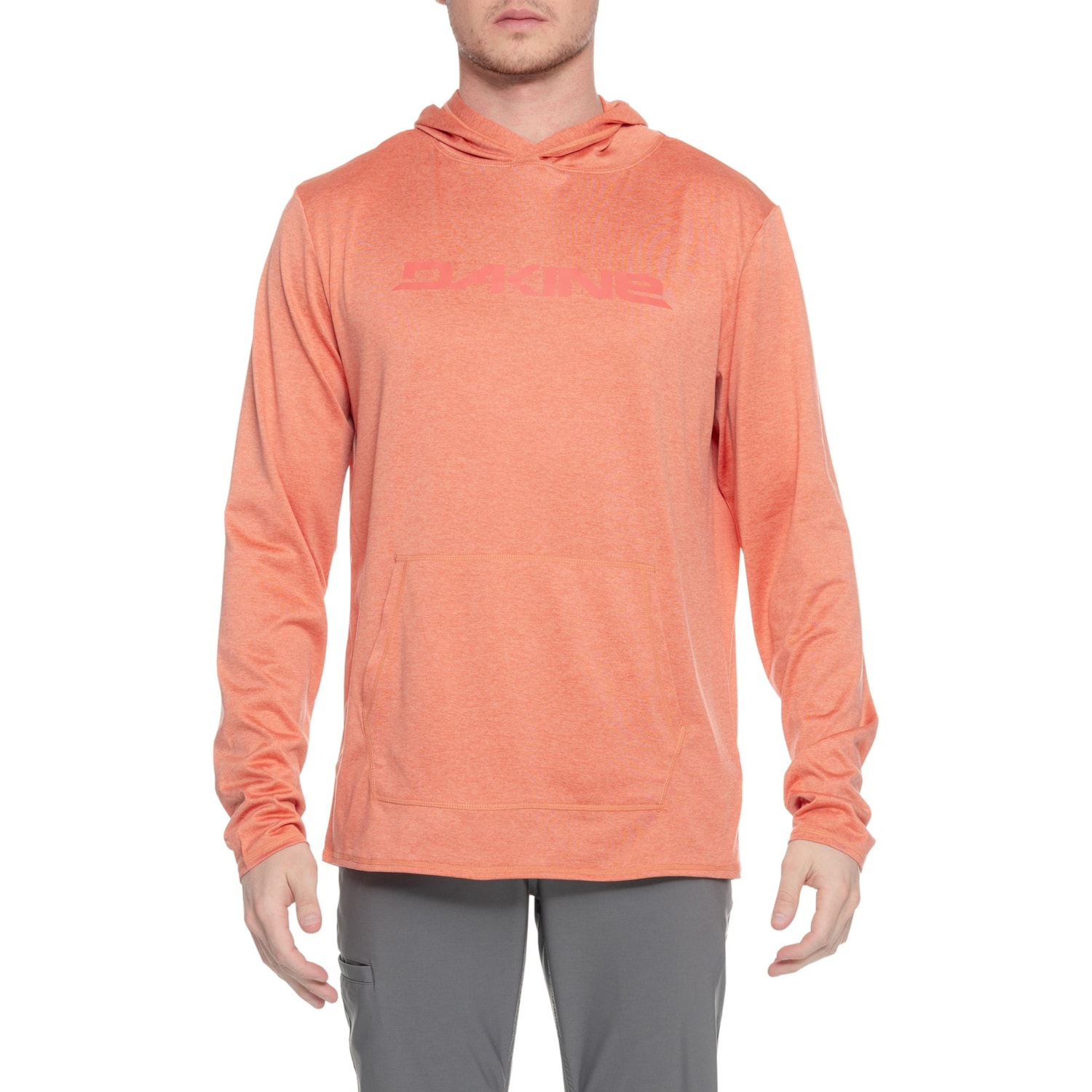 DaKine Chest Logo Hooded Rash Guard - UPF 50+, Long Sleeve - Save 77%