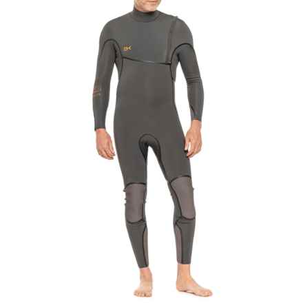 DaKine Cyclone Zip-Free Full Wetsuit - 3, 2 mm, Long Sleeve in Graphite/Orange