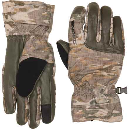 DaKine Fillmore Gore-Tex® Short Gloves - Waterproof, Insulated in Vintage Camo/Tan