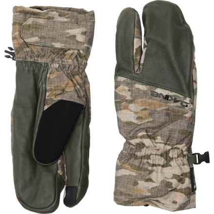 DaKine Fillmore Gore-Tex® Short Trigger Mittens - Waterproof, Insulated in Vintage Camo/Tan