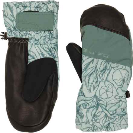 DaKine Fleetwood Gore-Tex® Short Mittens - Waterproof, Insulated in Poppy Iceberg/Black