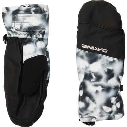 DaKine Fleetwood Gore-Tex® Short Snowboard Mittens - Waterproof, Insulated in Dandelions/Black