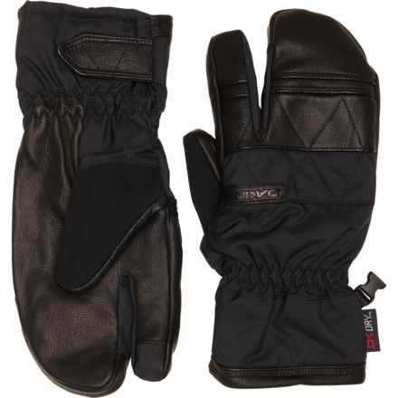 DaKine Fleetwood Trigger Mittens - Waterproof, Insulated, Touchscreen Compatible in Black