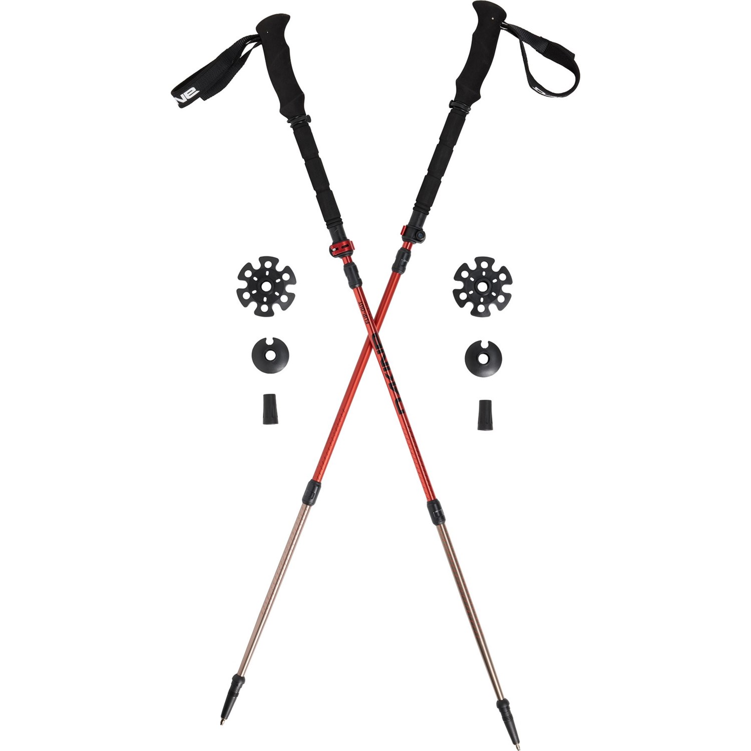 (取寄) ダカイン フリップ-アウト シリーズ トレッキング ポールズ - ペア DaKine Flip-Out Series Trekking Poles - Pair  Castle Rock/Sunflare DaKine Flip-Out Series Trekking Poles - Pair - Save 40%