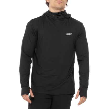 DaKine Full Mission Hooded Rash Guard - UPF 50+, Long Sleeve in Black