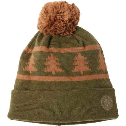 DaKine Jack Pine Beanie - Merino Wool (For Men) in Dark Olive/Grey