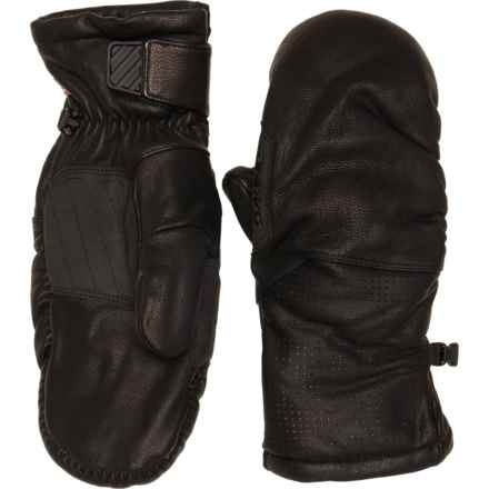 DaKine Kodiak Gore-Tex® PrimaLoft® Ski Mittens - Waterproof, Insulated, Leather in Black/Grey