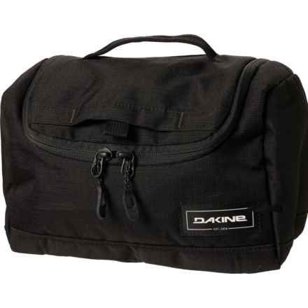 DaKine Large Revival Kit Toiletry Bag - Black in Black