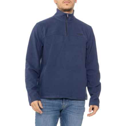 DaKine Luxe Fleece Zip Neck Shirt - Long Sleeve in Naval Academy