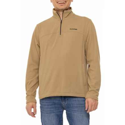 DaKine Luxe Fleece Zip Neck Shirt - Long Sleeve in Stone