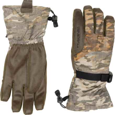DaKine Nova Ski Gloves - Waterproof, Insulated in Vintage Camo/Tan