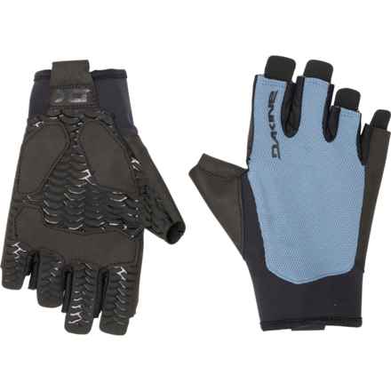 DaKine Open Finger Fishing Gloves - UPF 50 in Vintage Blue
