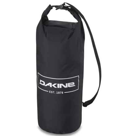 DaKine Packable Roll-Top 20 L Dry Bag - Black in Black
