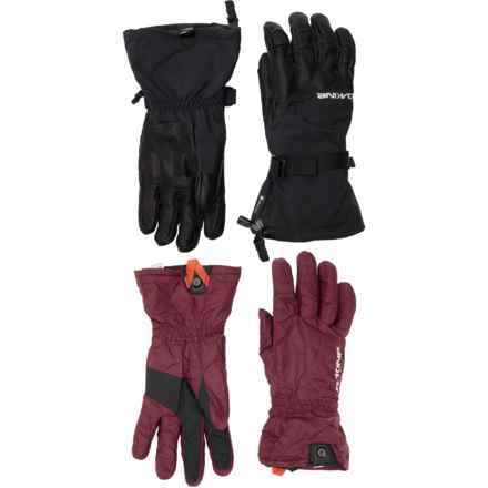 DaKine Phoenix Gore-Tex® PrimaLoft® Gloves -  Waterproof, Insulated, Leather in Black