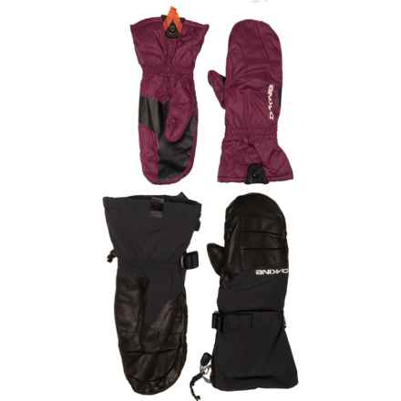 DaKine Phoenix Gore-Tex® PrimaLoft® Mittens - Waterproof, Insulated in Black