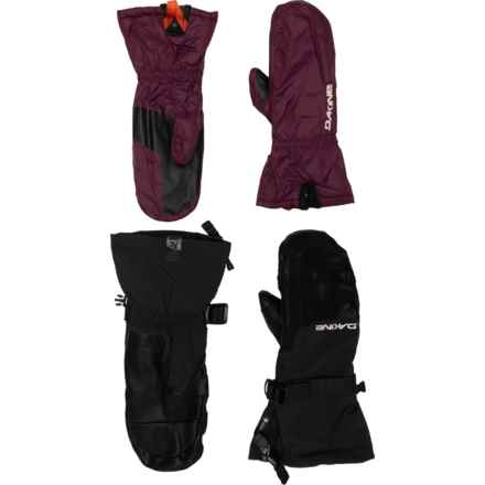 DaKine Phoenix Gore-Tex® PrimaLoft® Mittens - Waterproof, Insulated, Leather in Black