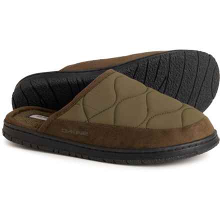 DaKine Premium Memory Foam Slippers (For Men) in Olive