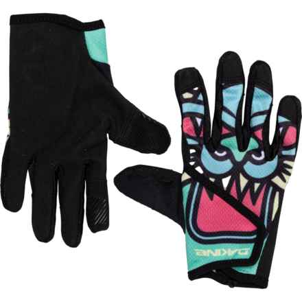 DaKine Prodigy Bike Gloves - Touchscreen Compatible (For Boys and Girls) in Creature