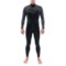 DaKine Quantum Chest Zip Full Wetsuit - 5,4,3 mm, Long Sleeve in Black/Grey