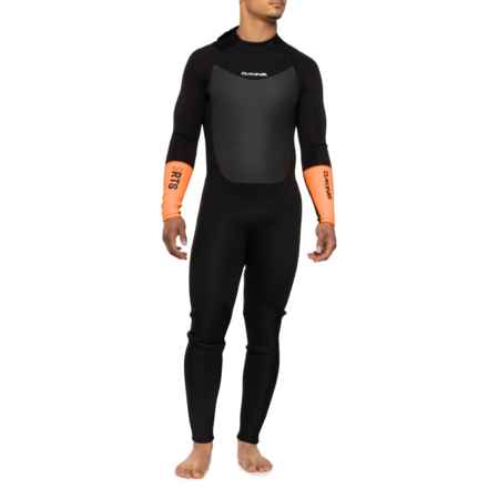 DaKine RTA Back Zip Full Wetsuit - 5, 3 mm in Black/Orange