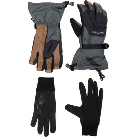 DaKine Scout Gloves - Waterproof, Insulated, Leather in Carbon Heather