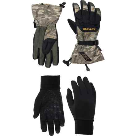 DaKine Scout Gloves - Waterproof, Insulated, Leather in Vintage Camo/Tan
