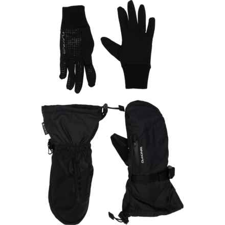 DaKine Sequoia Gore-Tex® Mittens - Waterproof, Insulated, Removable Liner in Black