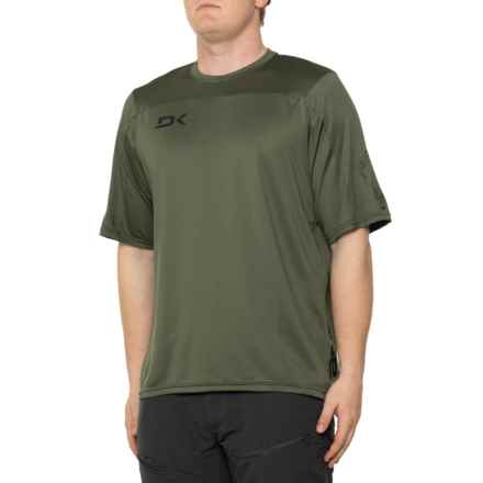 DaKine Syncline Cycling Jersey - UPF 40+, Short Sleeve in Canopee Green