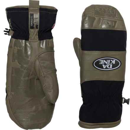 DaKine Team Sam Taxwood Baron Gore-Tex® PrimaLoft® Ski Mittens - Waterproof, Insulated (For Men) in Dark Olive