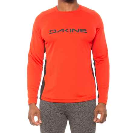 DaKine Thrillium Cycling Jersey - UPF 20+, Long Sleeve in Safety Red