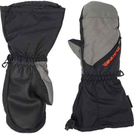 DaKine Tracker Mittens - Waterproof, Insulated (For Little Boys and Girls) in Steel Grey