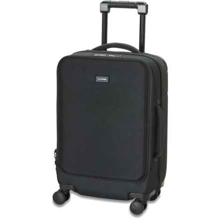 DaKine Verge 30 L Carry-On Spinner Suitcase - Softside, Black in Black
