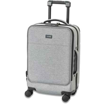 DaKine Verge 30 L Carry-On Spinner Suitcase - Softside, Geyser Grey in Geyser Grey