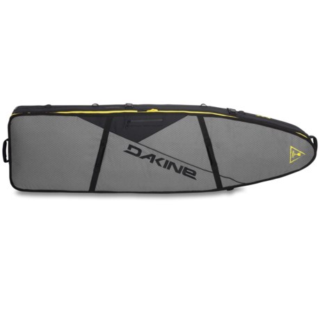 DaKine World Traveler Quad Surfboard Bag - 9’6”, Carbon in Carbon