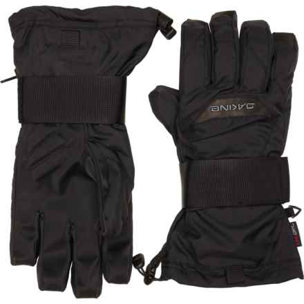 DaKine Wristguard Ski Gloves - Waterproof, Insulated in Black
