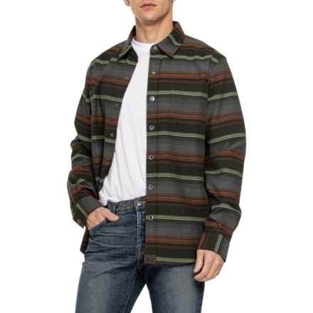 Dakota Grizzly Ambrose Twill Shirt - Snap Front, Long Sleeve in Driftwood