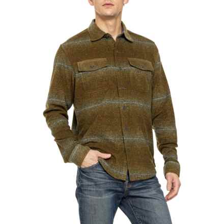 Dakota Grizzly Bowie Flannel Shirt - Long Sleeve in Moss