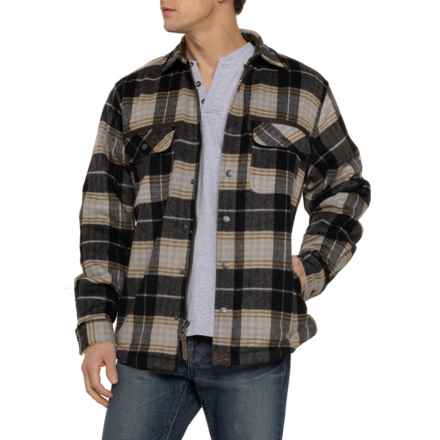 Dakota Grizzly Burke Shirt Jacket in Black Ice