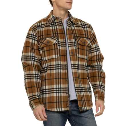 Dakota Grizzly Burke Shirt Jacket in Latte