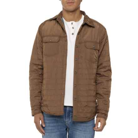 Dakota Grizzly Chet Shirt Jacket - Snap Front in Copper