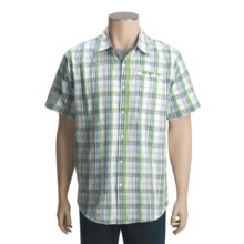 Dakota Grizzly Cody Plaid Shirt - Short Sleeve (For Men) in Lime - Closeouts