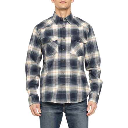 Dakota Grizzly Dutton Snap Front Flannel Shirt - Long Sleeve in Brook