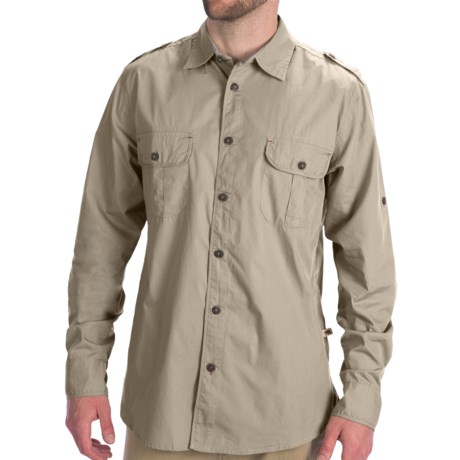 Dakota Grizzly Gart Poplin Shirt - Convertible Long Sleeve (For Men ...