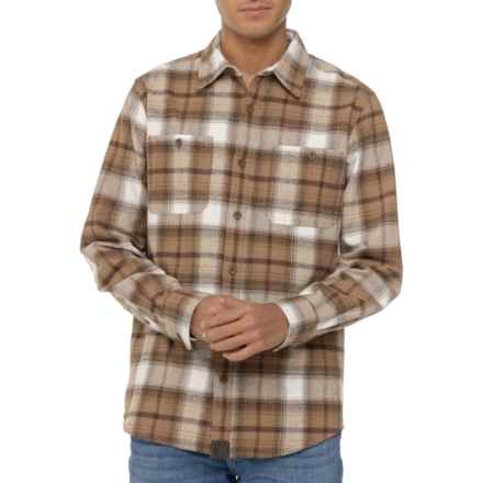 Dakota Grizzly Grant Button-Front Flannel Shirt - Long Sleeve in Switchback