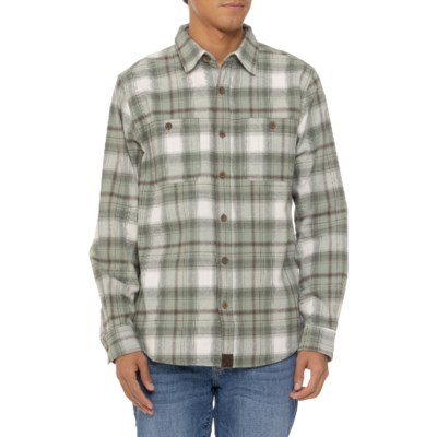 トップス DAKOTA 80s L/S Checked Flannel Shirt XL. Dakota Heavy Flannel Shirt Vintage 80s Mens XL Blue Purple