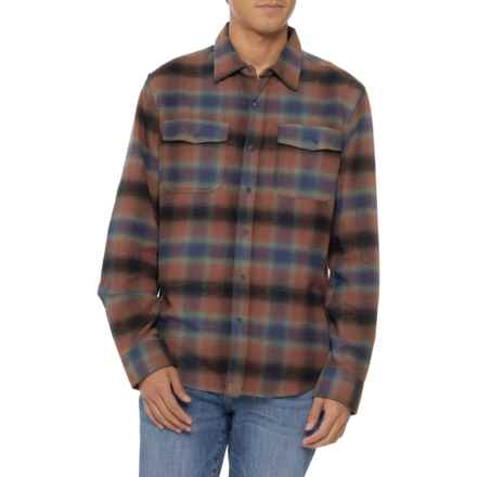 Dakota Grizzly Killian Snap-Front Flannel Shirt - Long Sleeve in Cactus